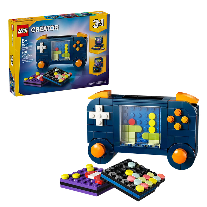 Retro Gaming Kit - Конструктор LEGO Creator 3-в-1 LG-31380: Ретро-игровая