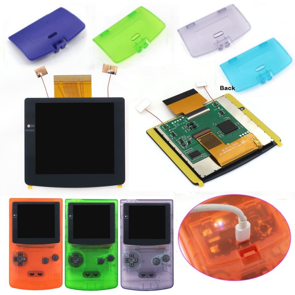 Retro Gaming Kit - Перезаряжаемый 2,8-дюймовый IPS-экран с ламинированным ЖК-дисплеем