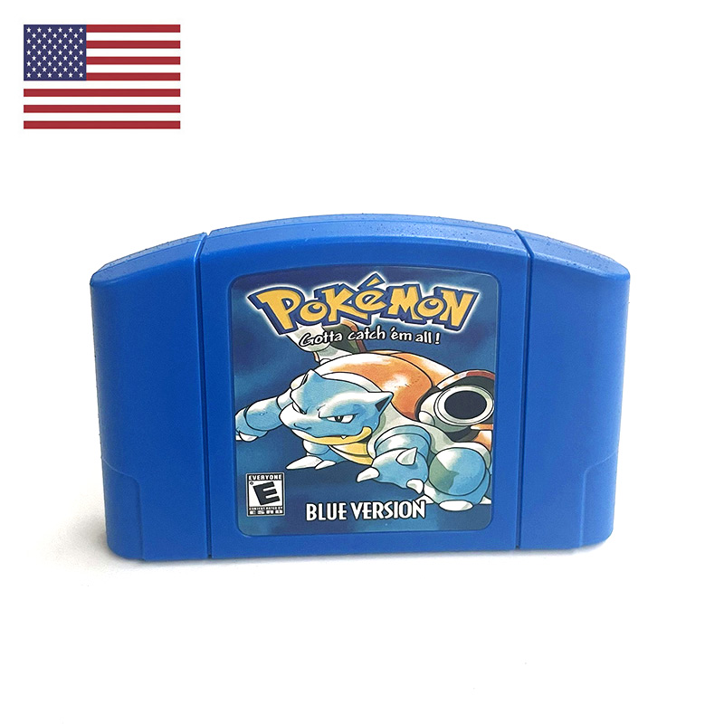 Retro Gaming Expo - Игровой картридж для N64: Pokemon Blue