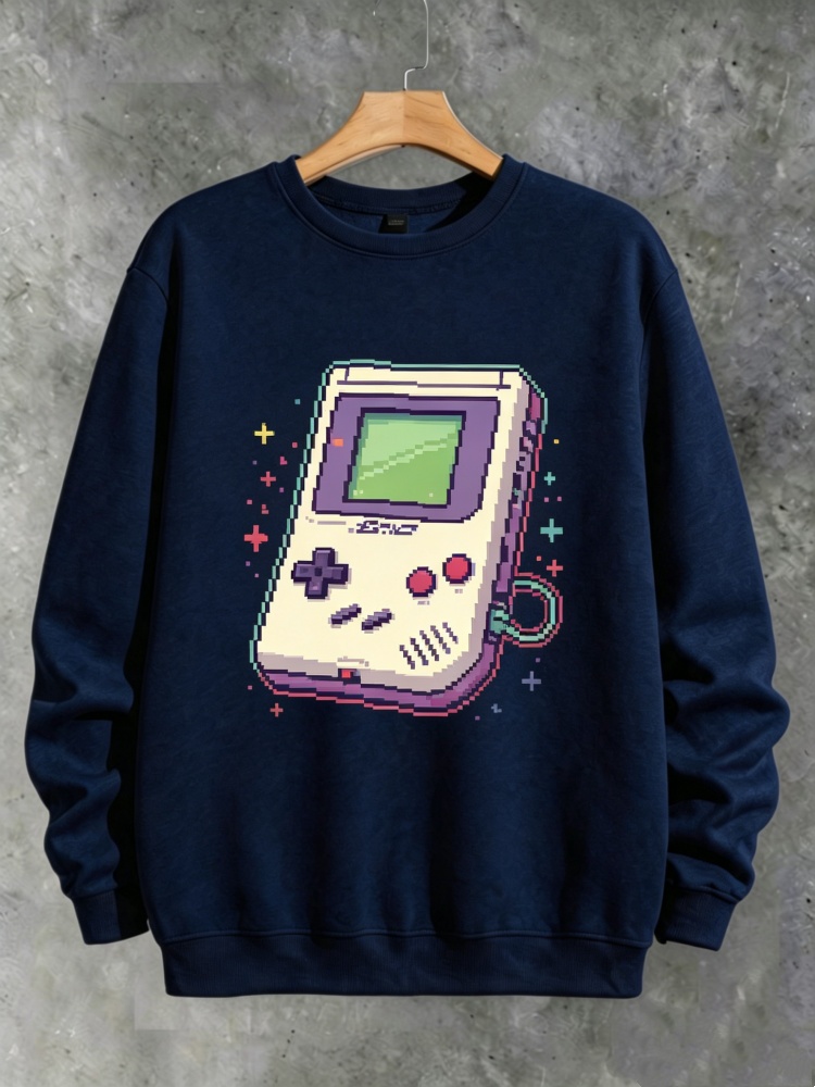Retro Gaming Shops - Мужская толстовка в стиле ретро с