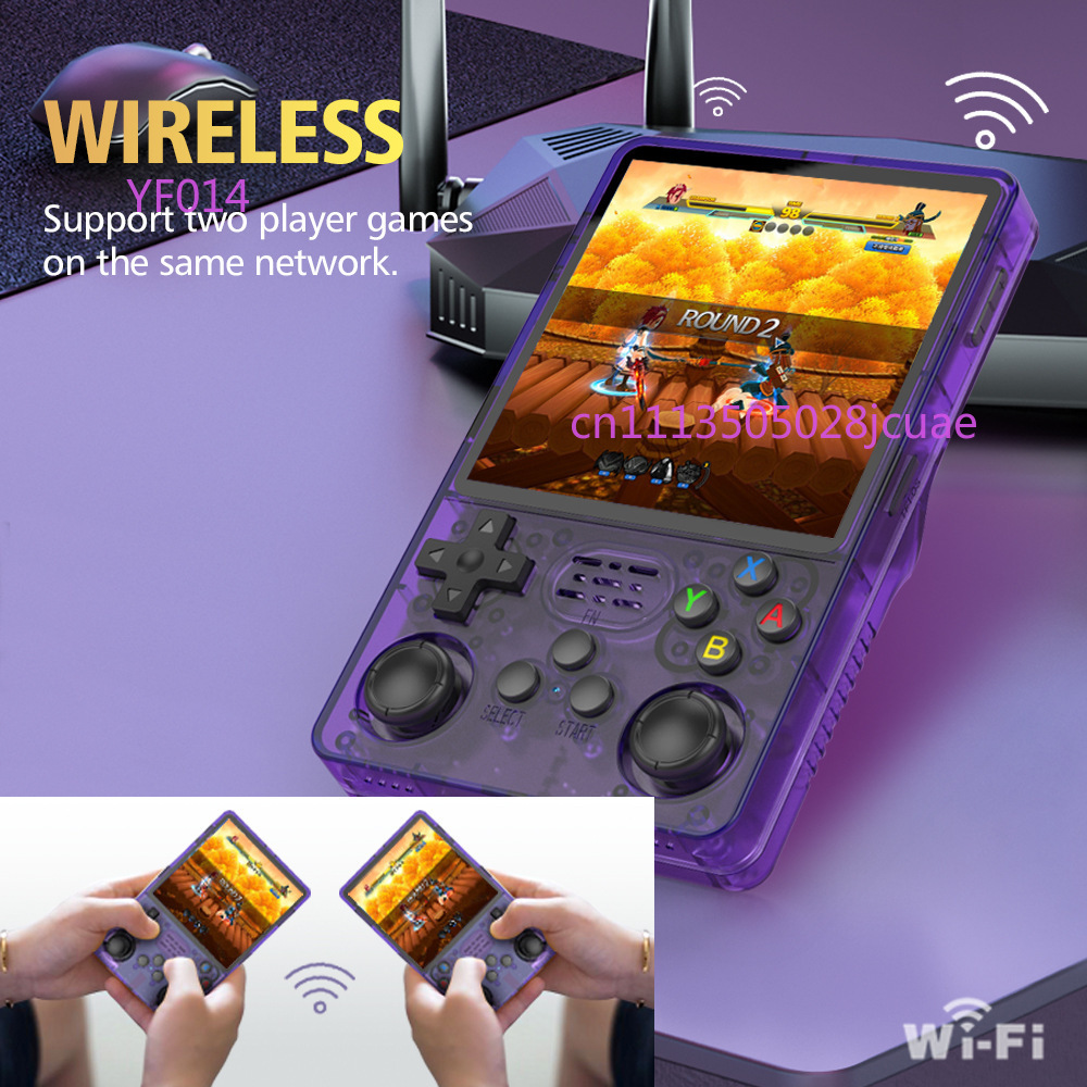 Retro Gaming Arcade Console - Портативная игровая консоль R36Plus с открытым
