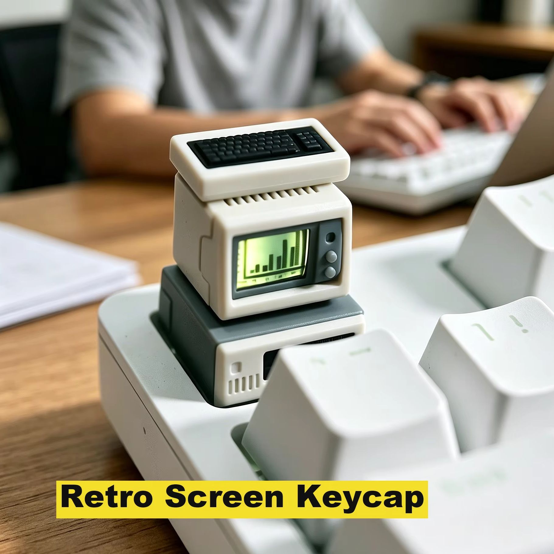 Retro Gaming Expo - Ретро-клавиатура с подсветкой, кастомные компоненты для