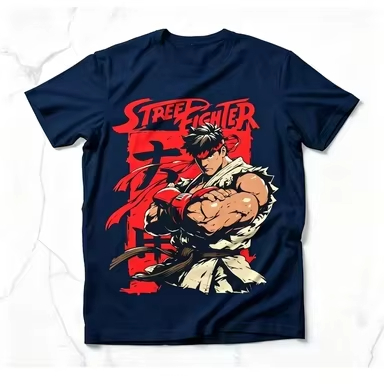 Мужская футболка Street Fighte – обзор и цена Retro Gaming Shops