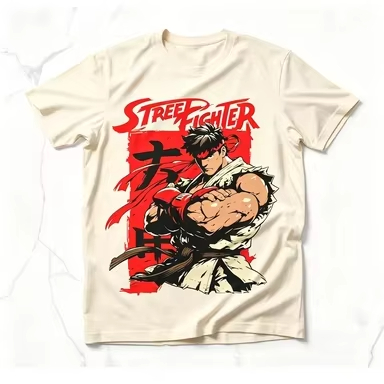 Мужская футболка Street Fighte – обзор и цена Retro Gaming Shops