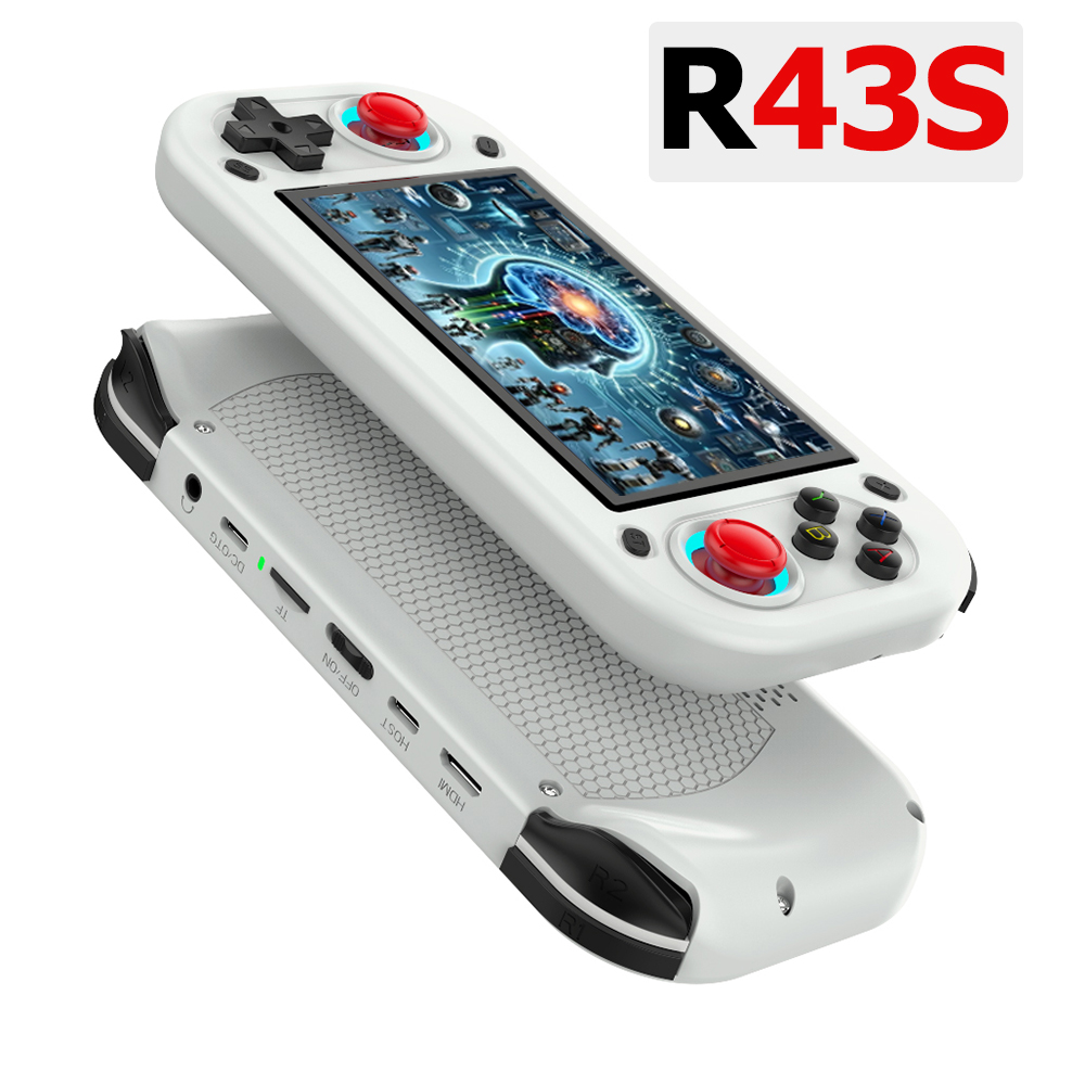 R43S Ретро портативная игровая – обзор и цена Retro Gaming Arcade Console