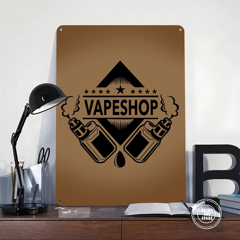 Логотип магазина Vape, жестяны – обзор и цена Retro Gaming Shops