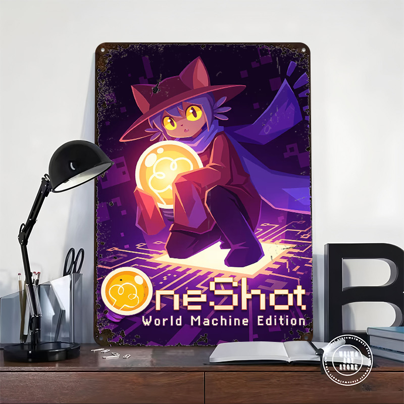 Постер-плакат OneShot World Ma – обзор и цена World Of Retro Gaming